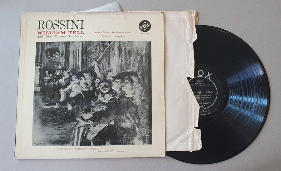 ROSSINI "William Tell" - vintage vinyl LP as per photo