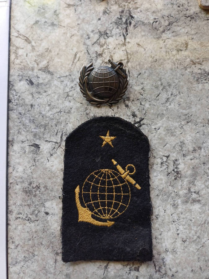 SA Navy Marines badges