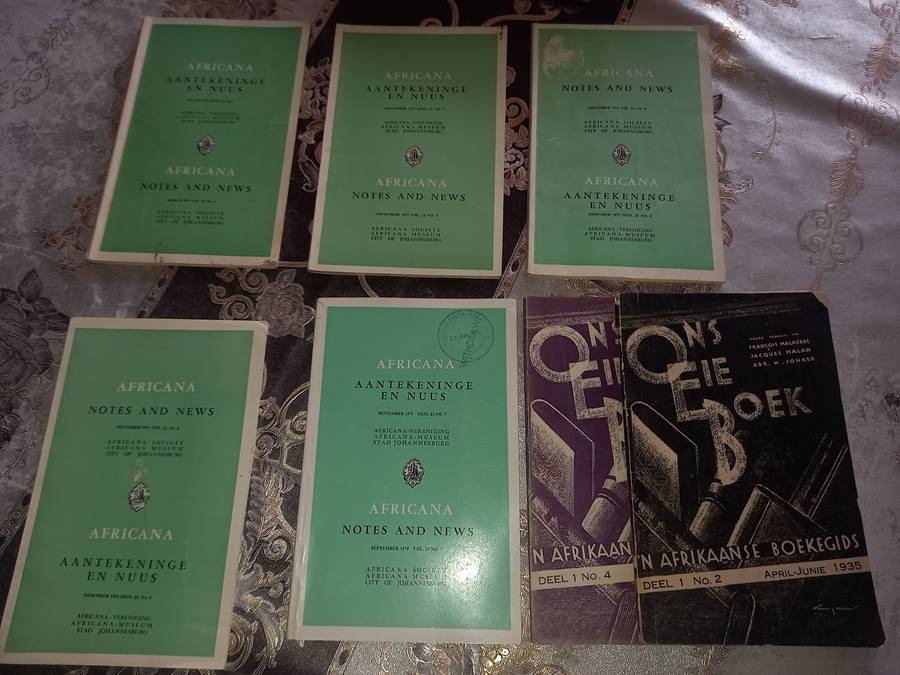 Lot of Africana books
