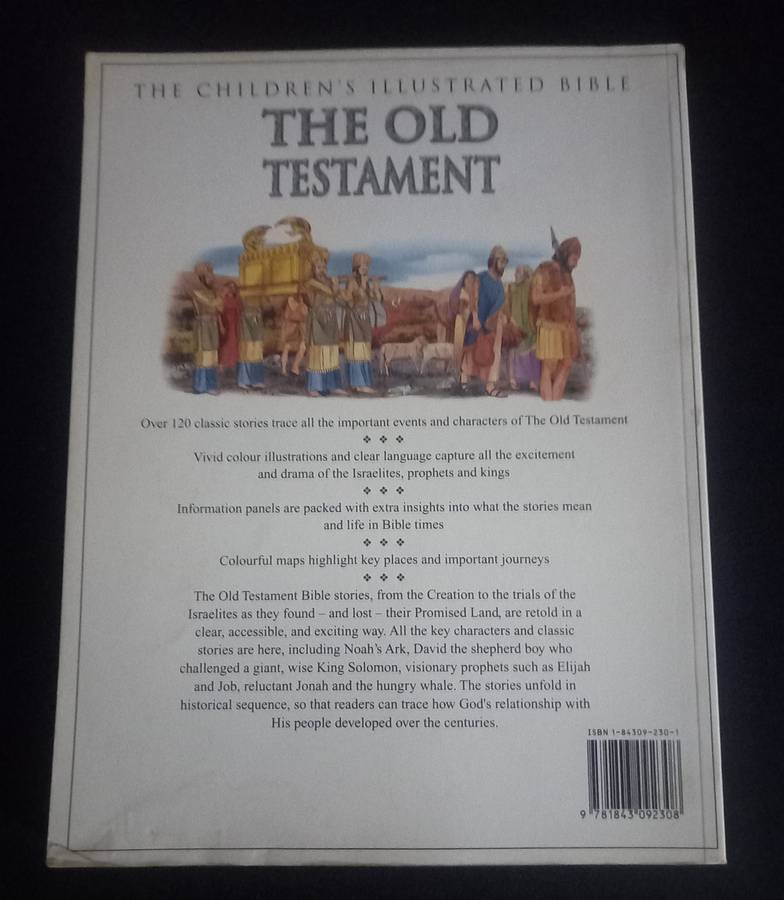 The Old Testament, the children's illustrated bible, retold for the young reader