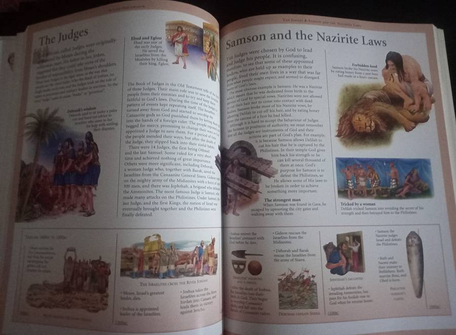 The Old Testament, the children's illustrated bible, retold for the young reader