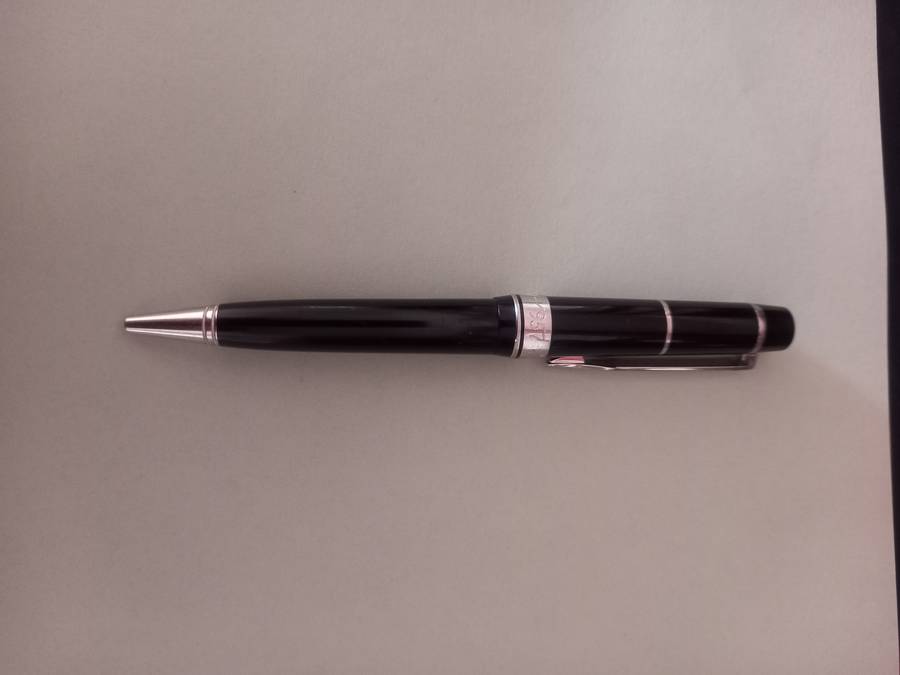 Montblanc limited edition Arturo Toscanini black resin and platinum plate ballpoint pen