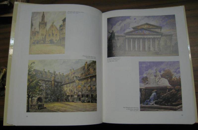 Adolf Hitler als Maler und Zeichner. Ein Werkkatalog der Ölgemälde, Aquarelle, Zeichnungen und....