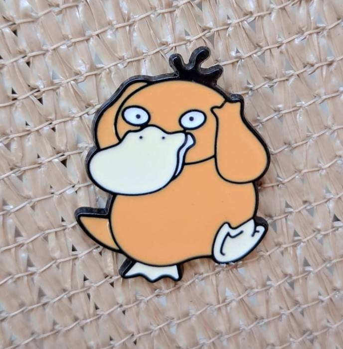 Enamel Metal Pin Badge Psyduck