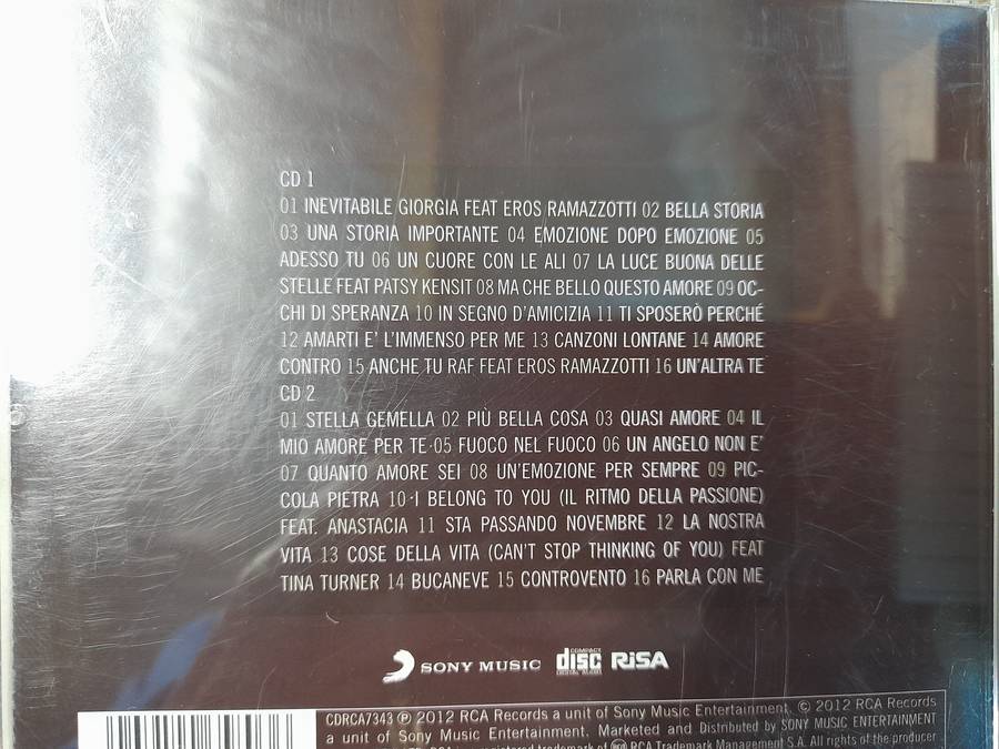 Ero Ramazottis - Best Love songs (Double CD)