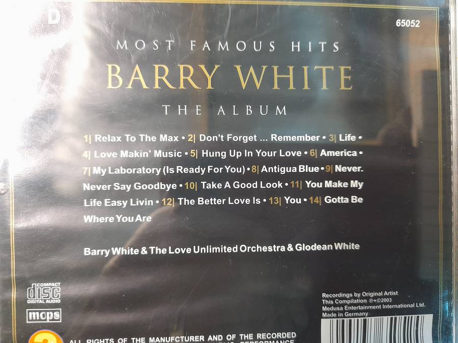 Barry White - The Album CD2