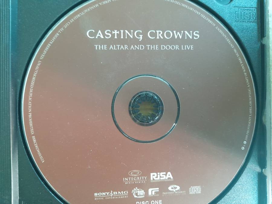 Casting Crowns - The Altar and the Door Live  (No Jewel Case Sleeves)