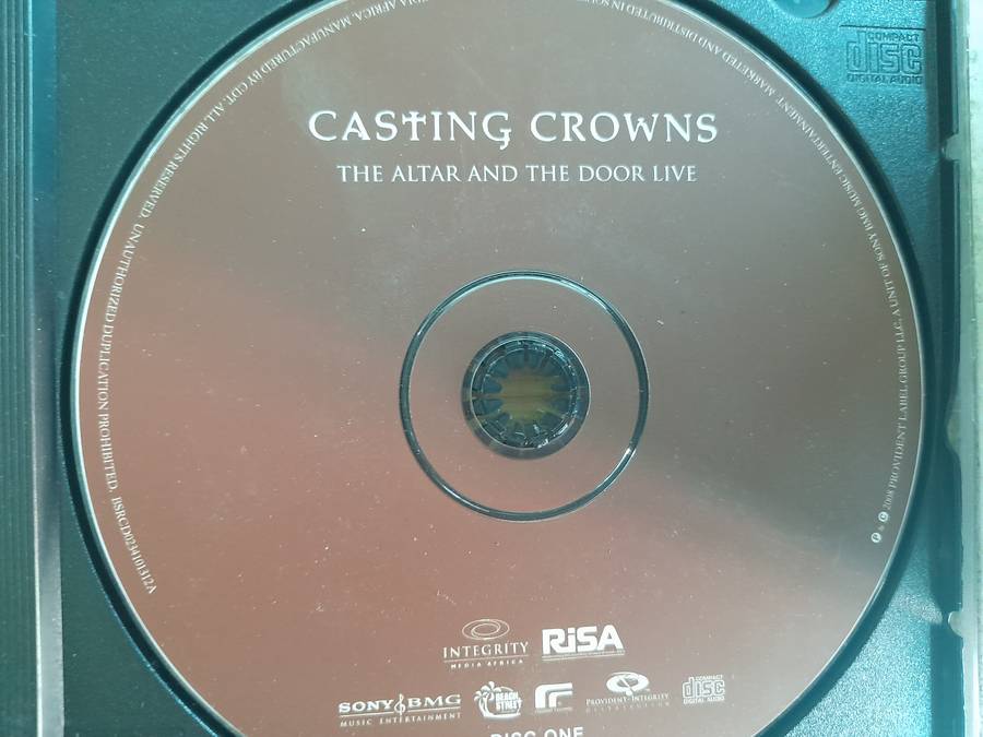 Casting Crowns - The Altar and the Door Live  (No Jewel Case Sleeves)