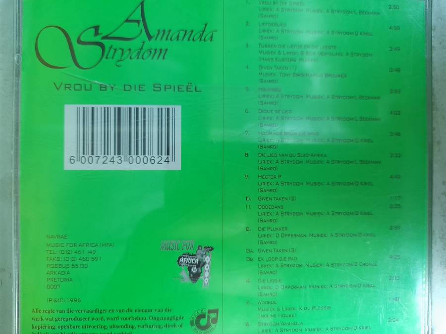 Amanda Strydom - Vrou by die Spieel