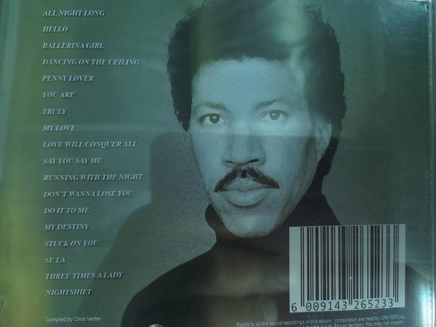 Lionel Richie - Back to Front - Revised Version