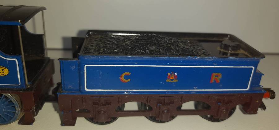 Railway: Caledonian Loco and Tender (HO Scale) by Tri-ang/Hornby