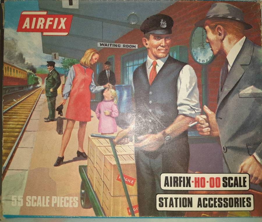 Railway: Accessories - Station Accessories (HO Scale)