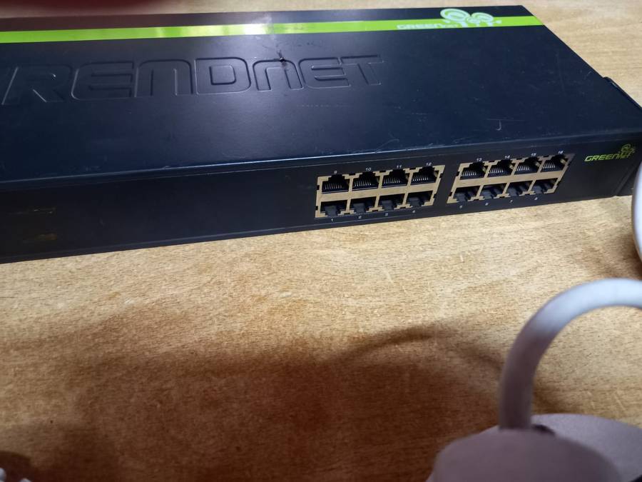 Network cameras and switch AS IS