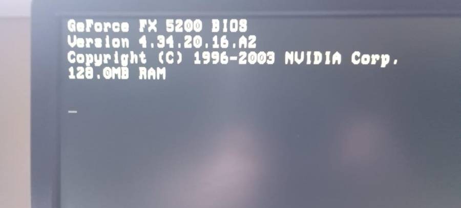 FX5200-DV128  AGP display card