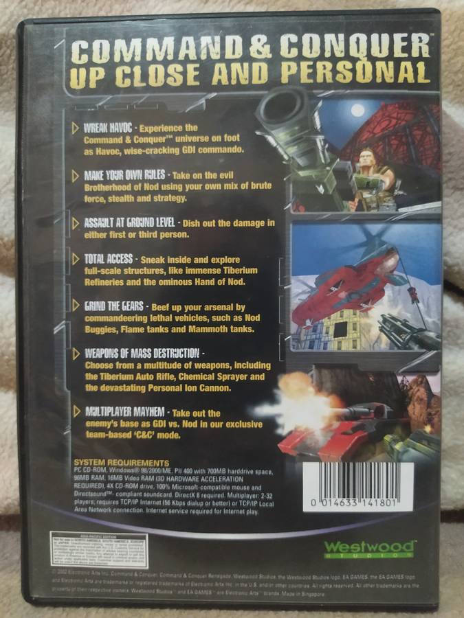 PC Command & Conquer Renegade