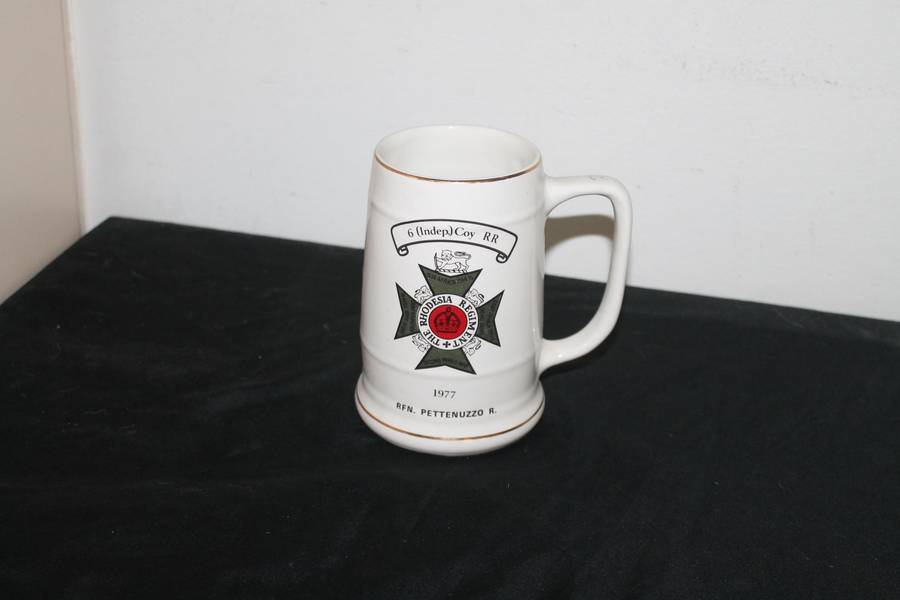 The Rhodesian Regiment Beer Mug