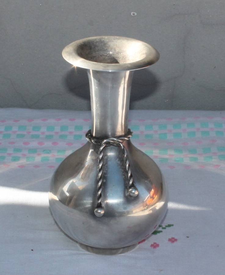 Silver Plated Vase