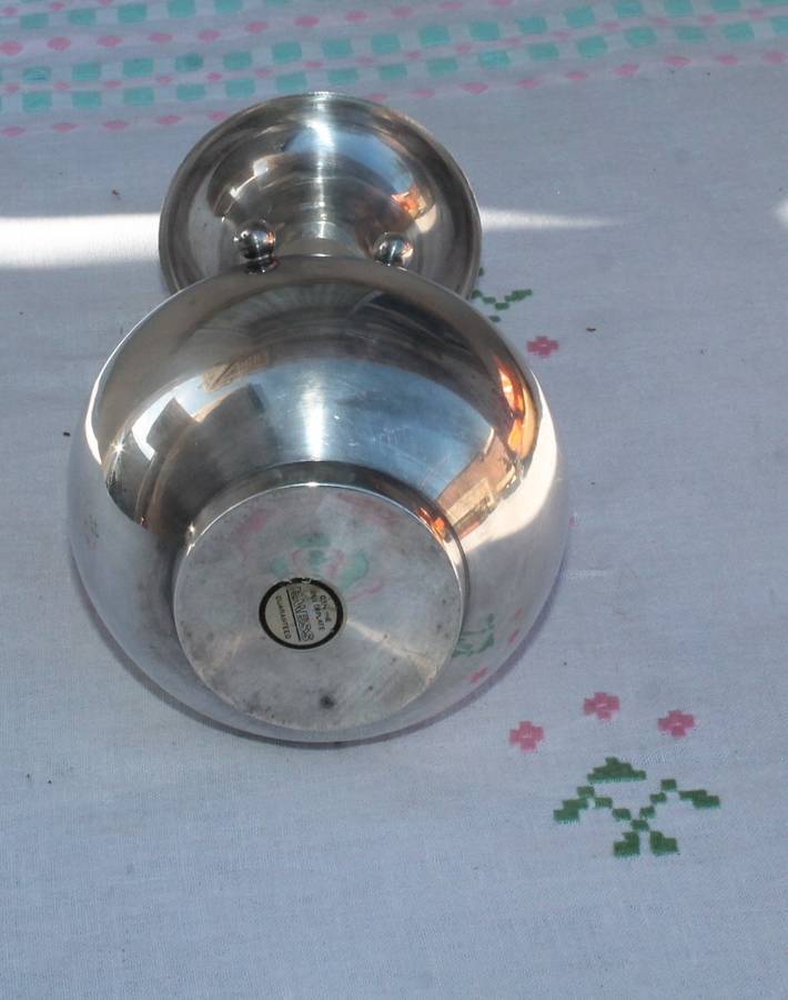 Silver Plated Vase