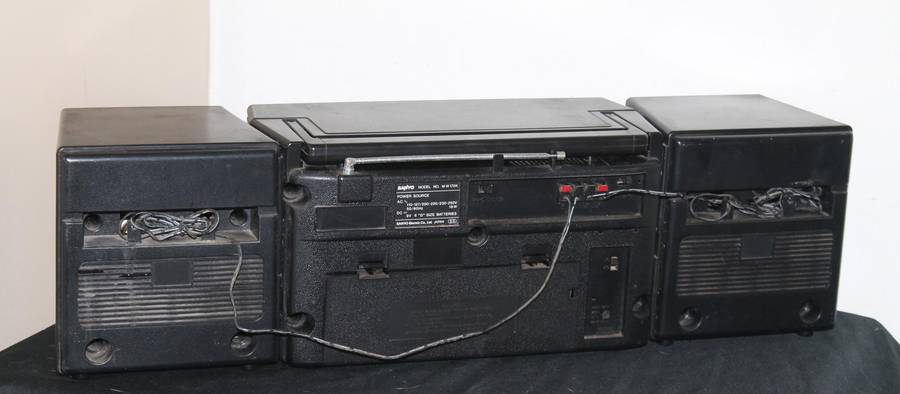 Sanyo Double Cassette "Boom" Box