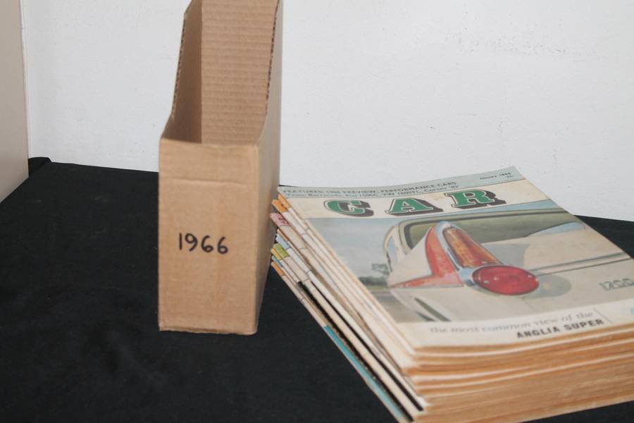 Car Magazine's 1966 Jan to Dec 12 Magazine's