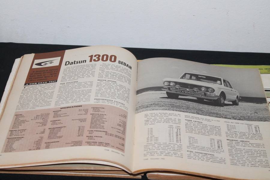 Car Magazine's 1966 Jan to Dec 12 Magazine's