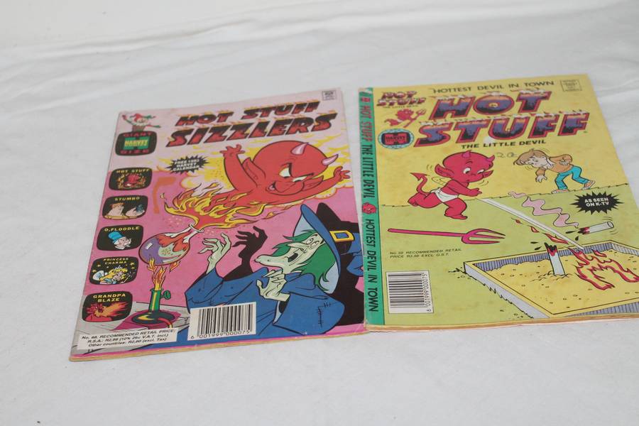4 Hot Stuff comics