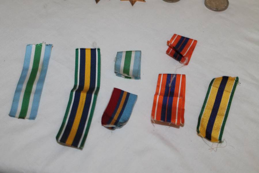 5 Medals and extra Ribbons