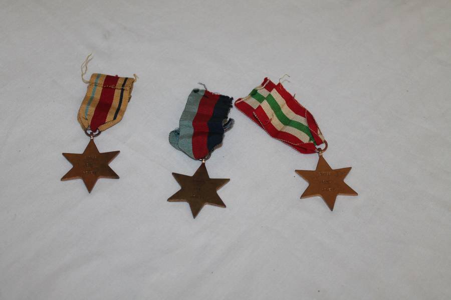 5 Medals and extra Ribbons