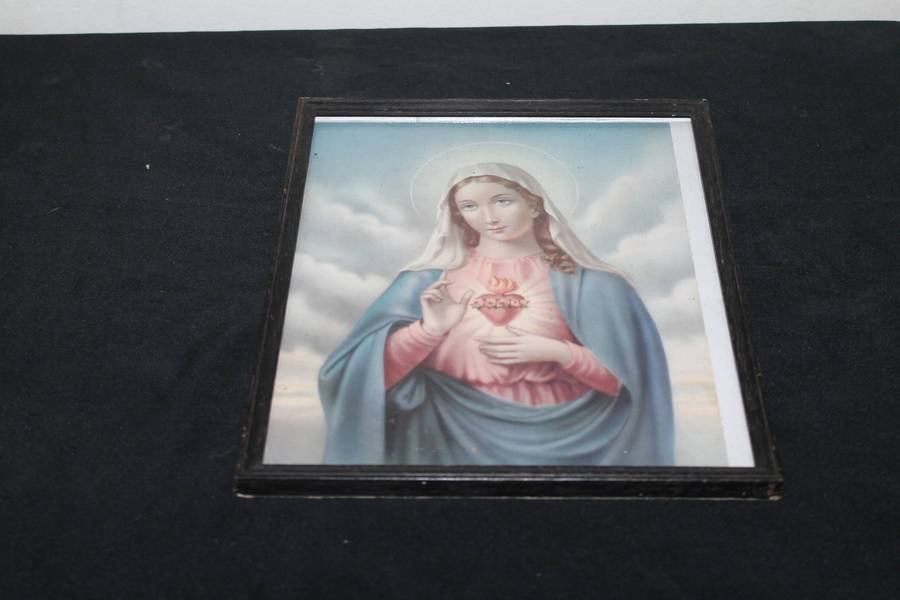 2 Framed Religious Prints
