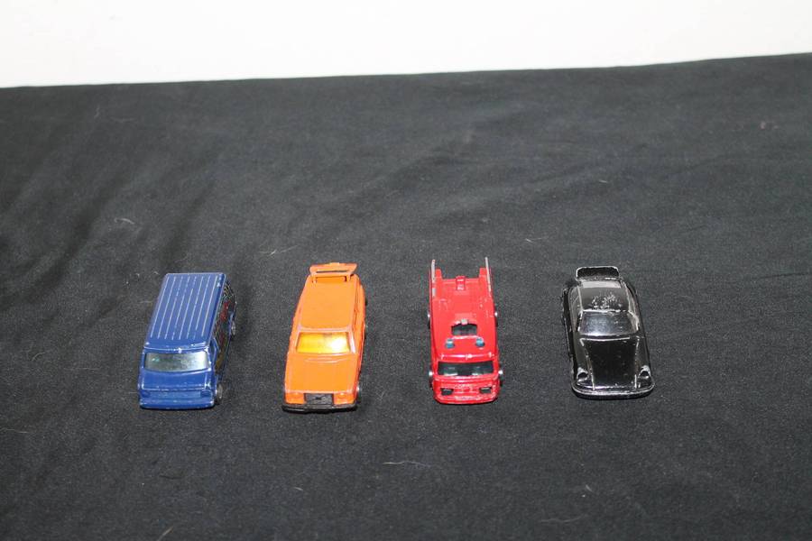 4 Corgi Cars