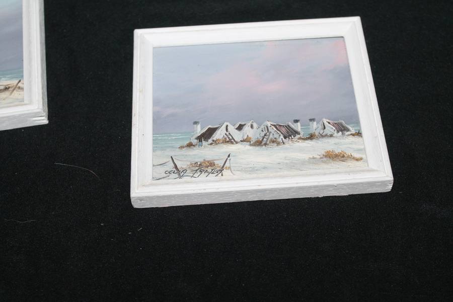 2 Miniature Oils Celia Truter