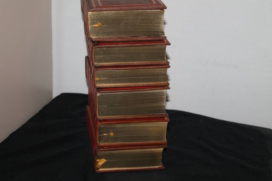 6 Leather Bound Classics of Exploration Time Life Books