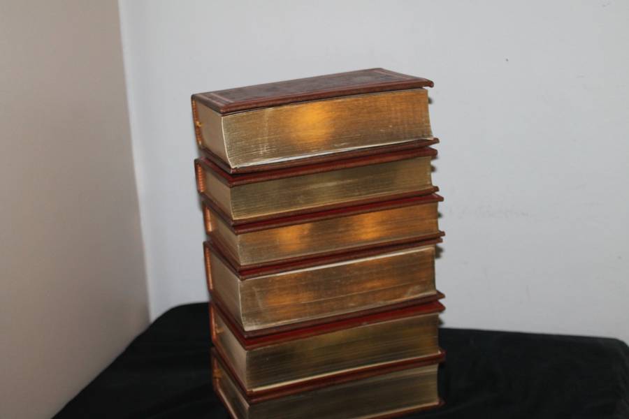 6 Leather Bound Classics of Exploration Time Life Books