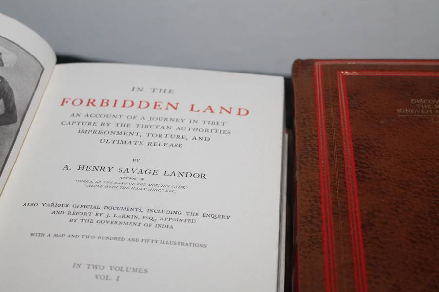 6 Leather Bound Classics of Exploration Time Life Books