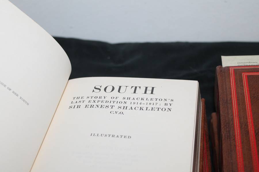 6 Leather Bound Classics of Exploration Time Life Books