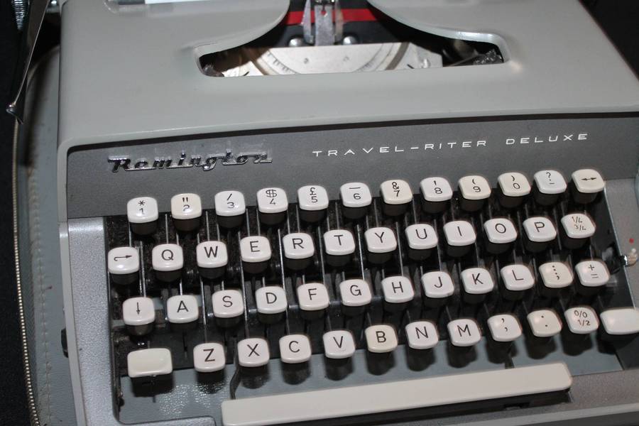 Remington Rand Typewriter in Case