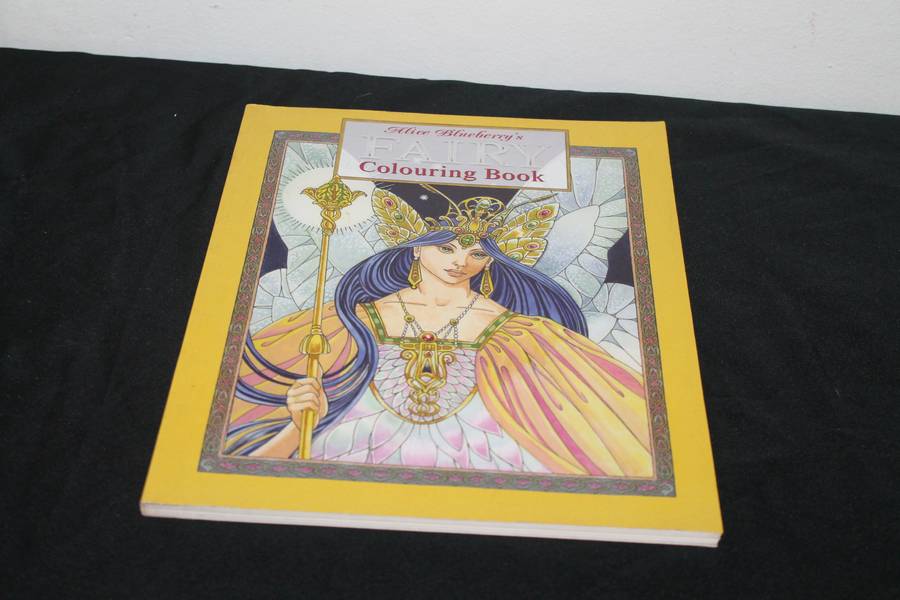 Alice Blueberry's Fairy Colouring Book Adult