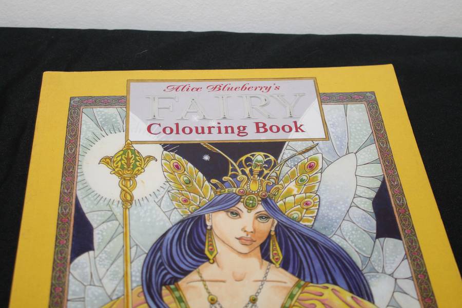 Alice Blueberry's Fairy Colouring Book Adult