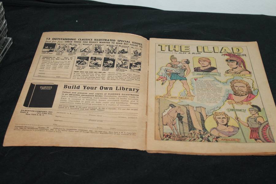 Classics Illustrated The Iliad No 77