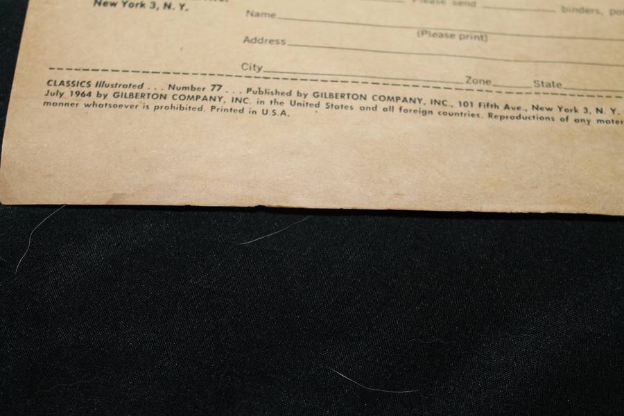 Classics Illustrated The Iliad No 77