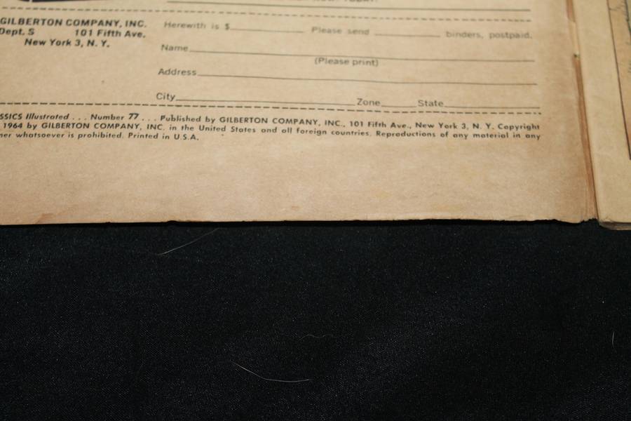 Classics Illustrated The Iliad No 77