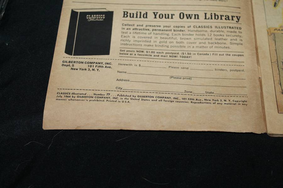 Classics Illustrated The Iliad No 77