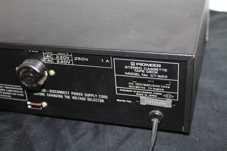 Pioneer Tape Deck