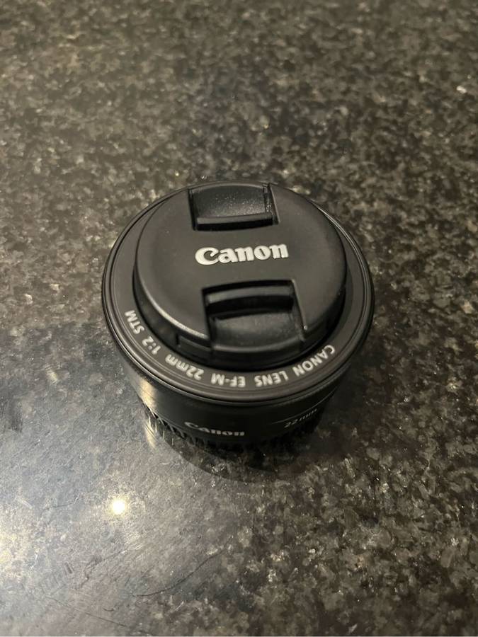 CANON 22mm f/2 EF-M STM Prime lens