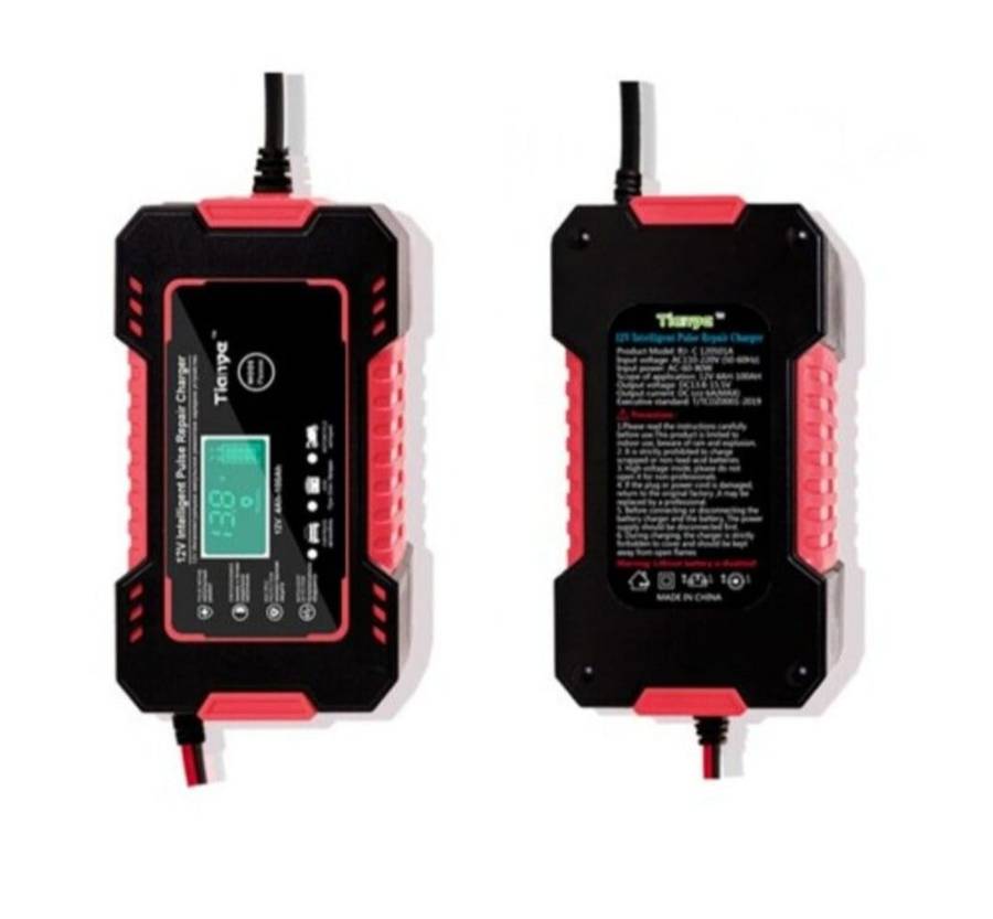 12V Fully Intelligent Pulse Repair Battery Charger - 6 Amp