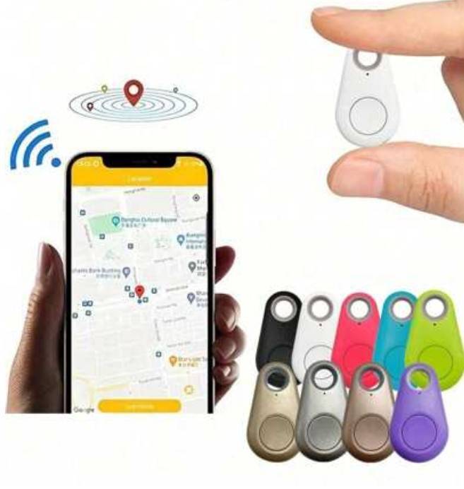 Smart Key Holder/Gps Tracker Anti-lost Tag - White