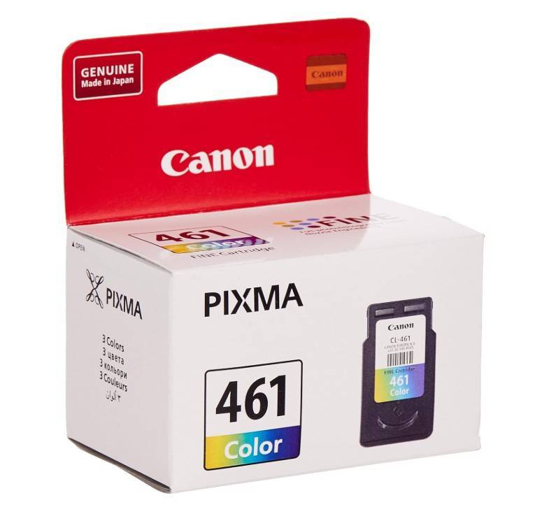 Canon CLI-461 Tri-Colour Printer Ink Cartridge - Original