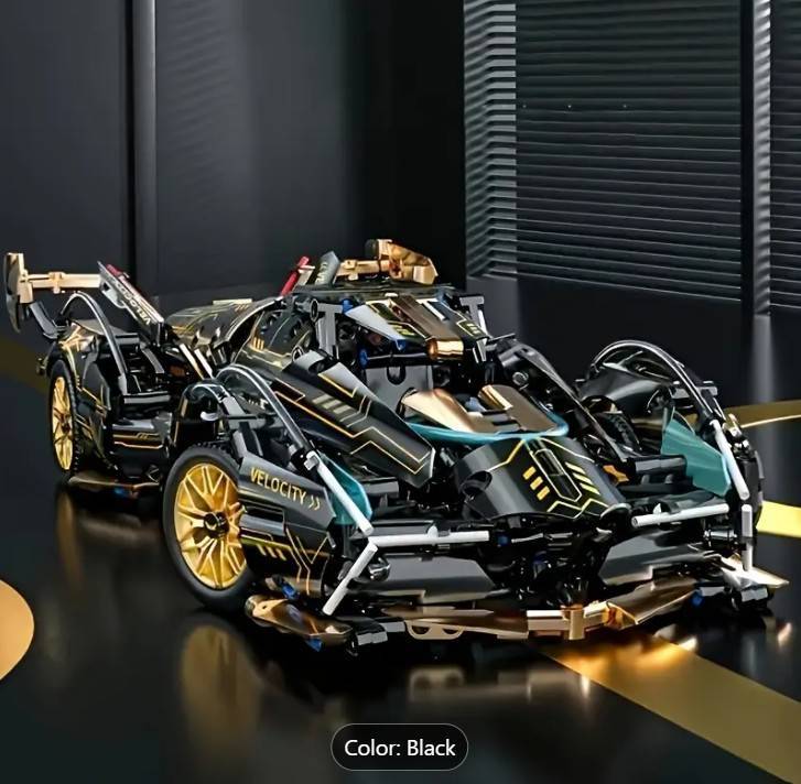 Limited Edition Super Sports Car Building Kit
