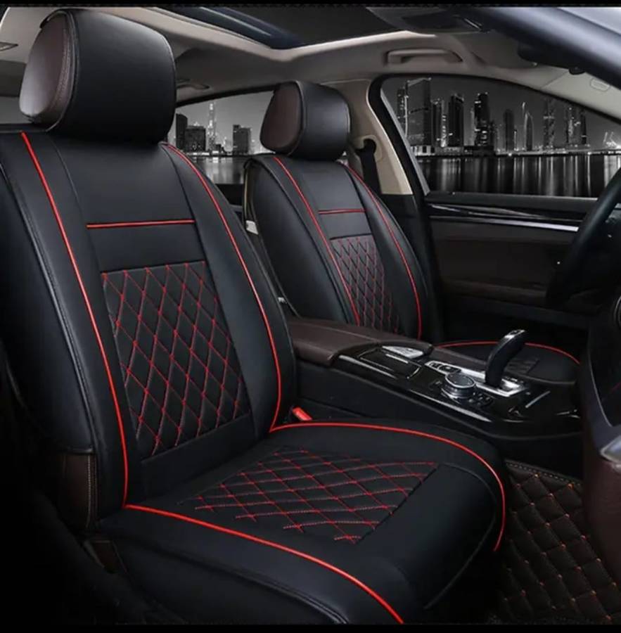 Universal PU Leather Car Seat Covers Set