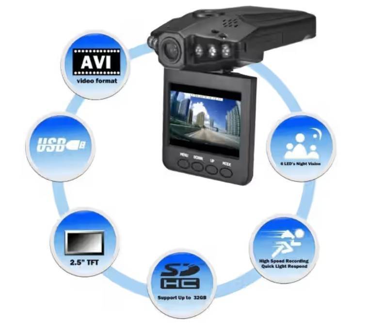 HD Portable DVR with 2.5" TFT LCD Screen